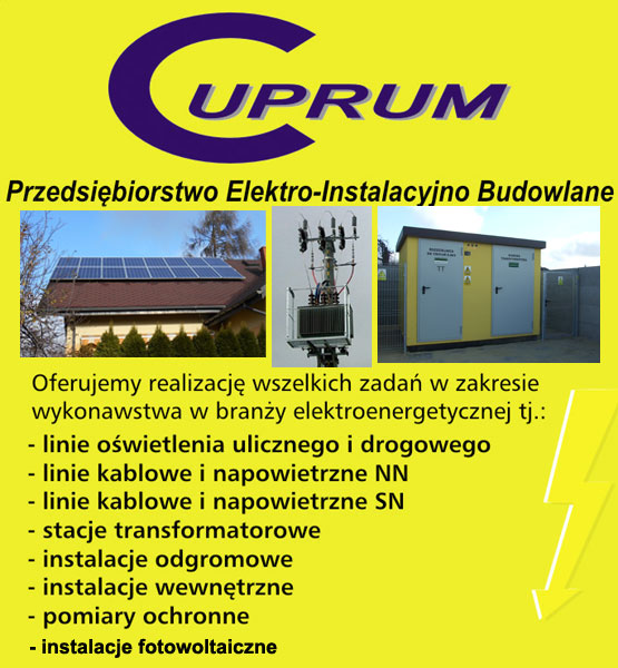 linie kablowe, stacje trasformatorowe,