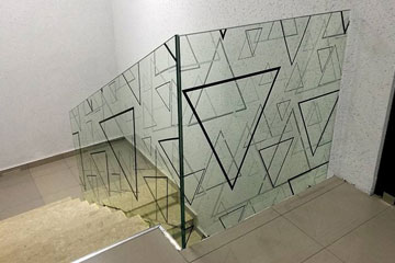 Balustrady szklane